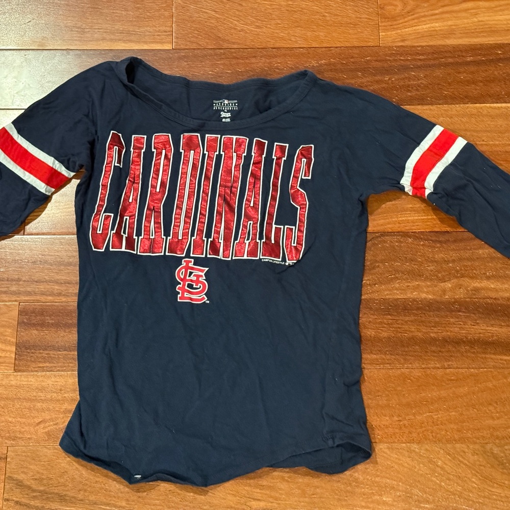 St. Louis Cardinals Navy Shirt by 5th & Ocean